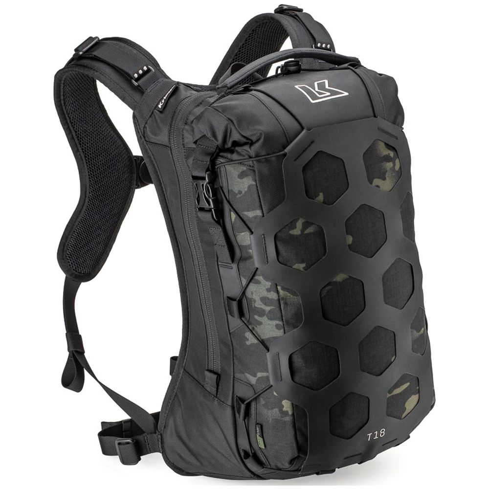 Kriega Trail 18 Zaino Multicam Black