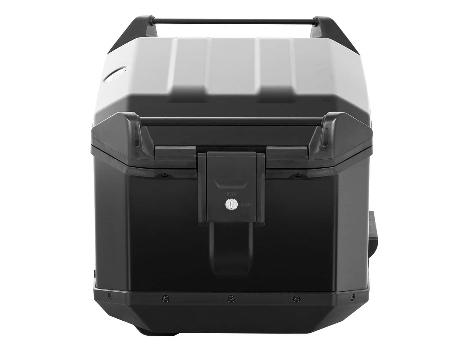 Baule posteriore in alluminio Xceed da 45 litri, nero, Hepco & Becker