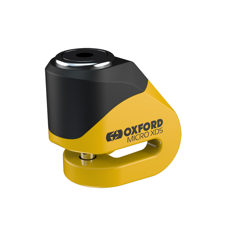 Blocca disco freno Oxford XD5 - Ø5mm giallo/nero