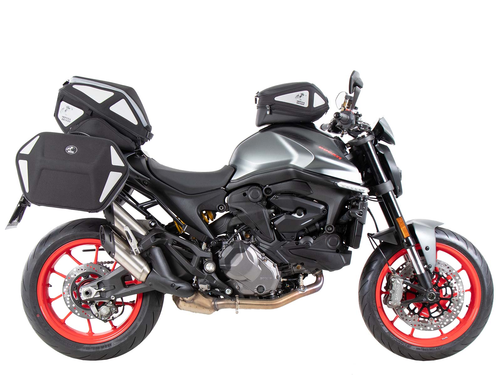 Anello serbatoio di base con blocco borsa serbatoio per Ducati Monster 937 / 937+ (21-)