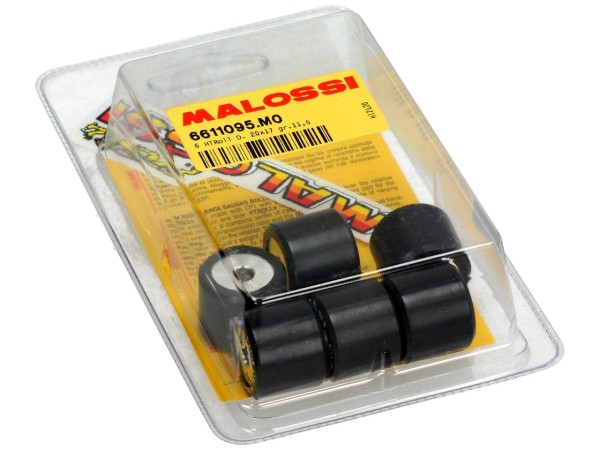 Set rulli variatore Malossi, 20x17 mm, 11,5 g, pezzo: 6