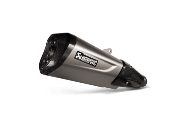 Scarico sportivo Akrapovic Slip-On per Vespa GTS/​GTS Super/​GTV 300ccm HPE (`20-) Euro 5
