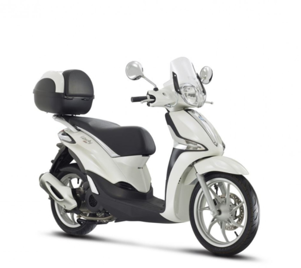 Parabrezza sportivo completo, trasparente per Liberty Original Piaggio