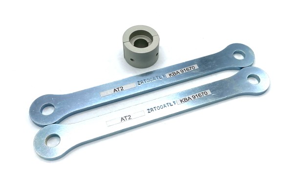 alpha Technik Tieferlegungssatz 30mm für Kawasaki ZX10R; Typ ZXT00D; Modelljahr 2006-
