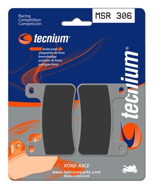 Pastiglie freno Tecnium Professional Racing in metallo sinterizzato - MSR306