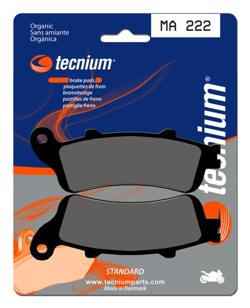 Pastiglie freno organiche Tecnium Street - MA222