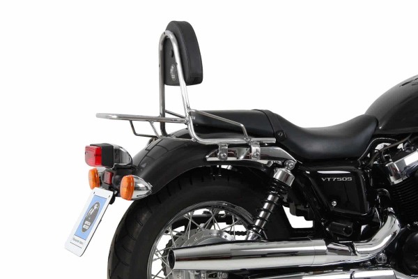 Sissybar con portapacchi cromato per Honda VT 750 S/RS Shadow (10-14) Hepco & Becker