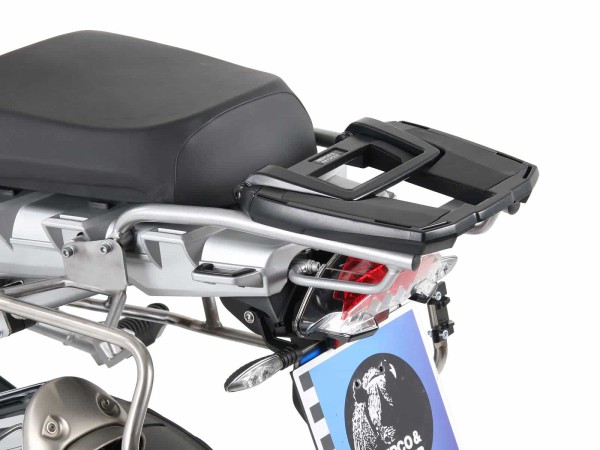 Portapacchi Easyrack argento per combinazione senza portapacchi originale per BMW R 1200 GS (08-12)