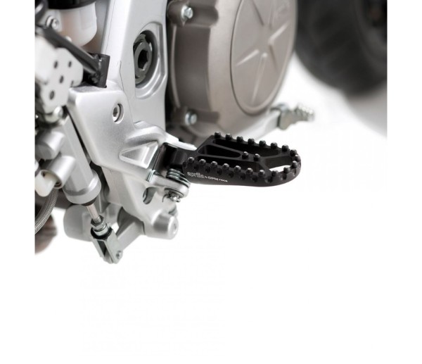 Pedane poggiapiedi originali Aprilia, racing / senza ABE - Caponord Dorsoduro