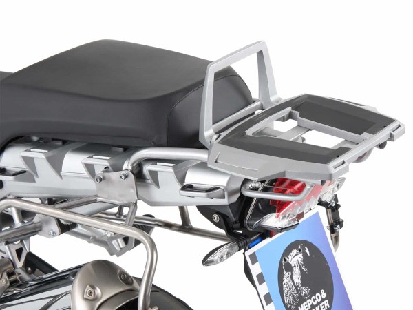 Portapacchi Alurack argento per combinazione senza portapacchi originale per BMW R 1200 GS (08-12)