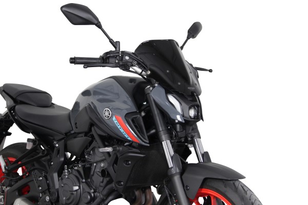 Cupolino racing MRA "NRN" nero per Yamaha MT-07 (21-24)