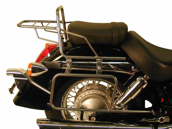 Portavaligie laterale imbullonato cromato per Honda VT 750 C Shadow (04-07) Hepco & Becker