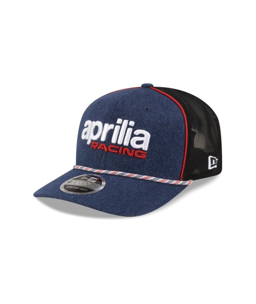 Cappellino da baseball Aprilia Replica Austin New Era 9Seventy nero-blu
