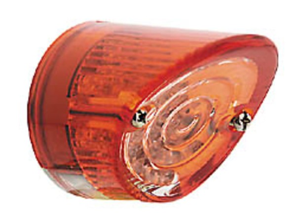 HIGHSIDER smart NOSE Luce posteriore a LED, lente rossa/chiara