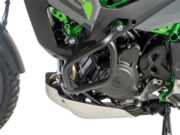Protezione motore nera per Kawasaki KLE 500 / SE (26-) Hepco & Becker