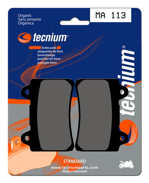 Pastiglie freno organiche Tecnium Street - MA113