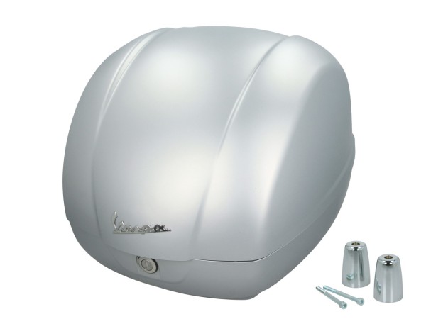 Baule originale da 36 litri grigio chiaro G23 per Vespa GTS 125/310 e GTV 310