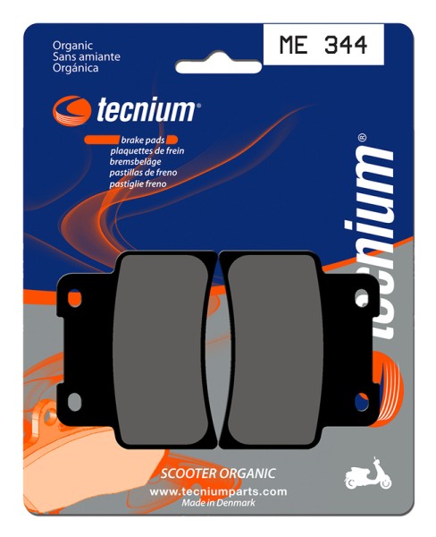 Pastiglie freno organiche per scooter Tecnium - ME344