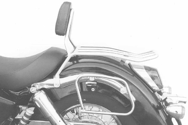 Solorack con schienale cromato per Honda VT 750 C2 (97-03) Hepco & Becker
