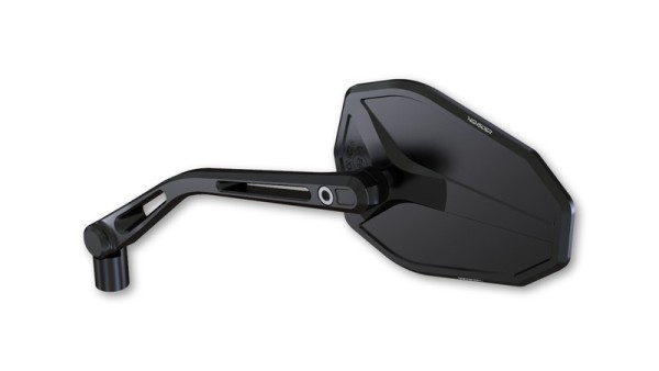 HIGHSIDER pro specchio Victory-Slim nero (coppia)
