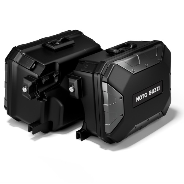 Valigie laterali in alluminio (set) "URBAN" per Moto Guzzi V85 TT 2024 -