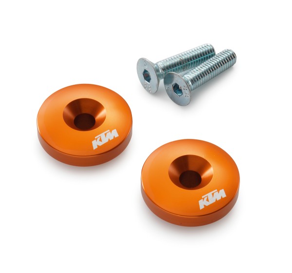 Terminali manubrio KTM in alluminio per Duke / RC