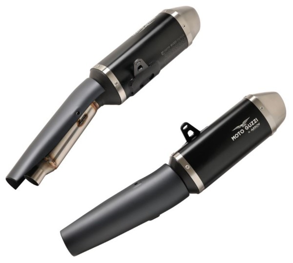 Scarico Slip-On by Arrow per Moto Guzzi V7 850 2021-