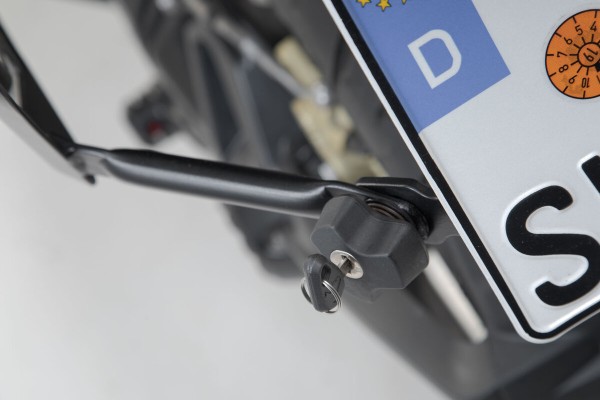 Dispositivo antifurto SW-Motech QUICK-LOCK per portapacchi laterali PRO