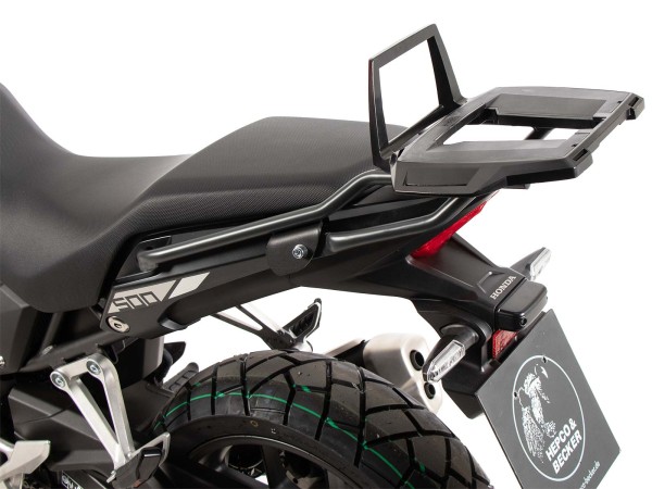 Portavaligie Alurack antracite per Honda NX 500 (24-) Hepco & Becker