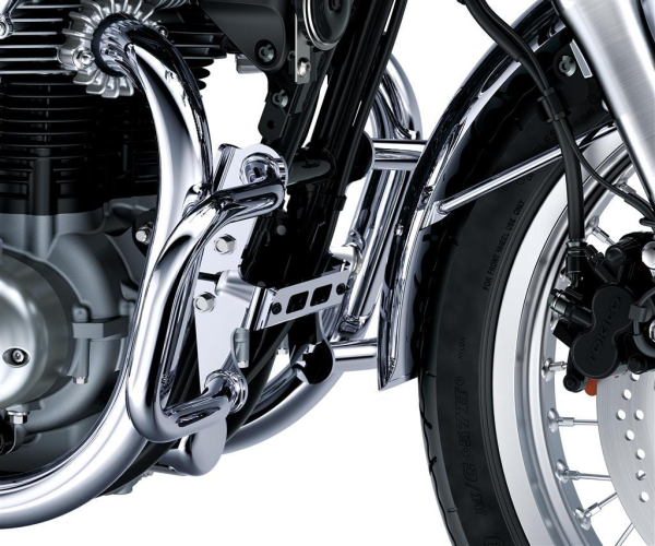 Protezione motore cromata per Kawasaki W800 Street (19-) Originale