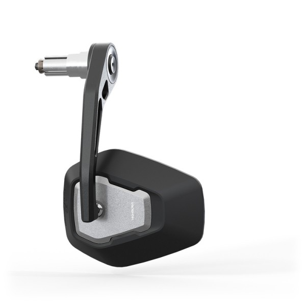 HIGHSIDER pro specchio bar end Esagano-RS EVO nero/argento (1 pz.)