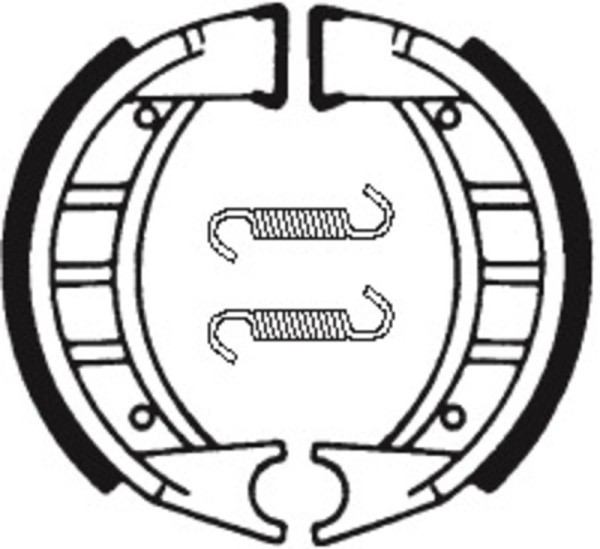 Ganasce freno organiche Tecnium - BA191