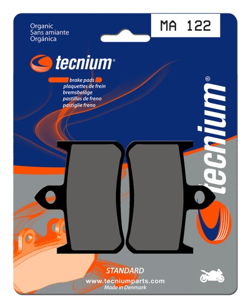 Pastiglie freno organiche Tecnium Street - MA122