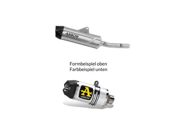 ARROW INDY RACE EVO Aluminium für Yamaha Tenere 700 Modelljahr 2019-