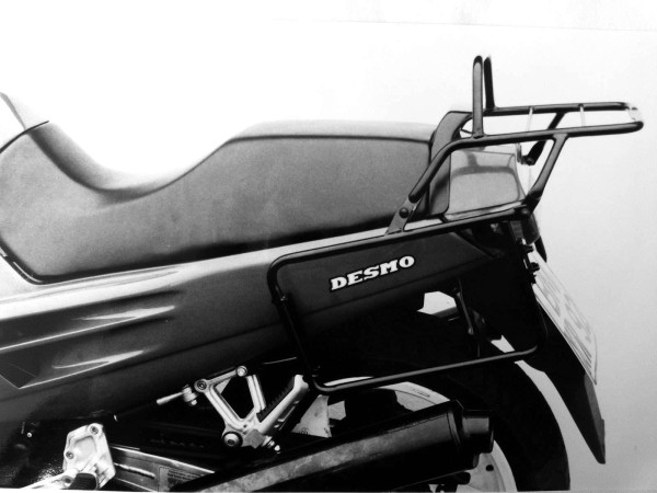 Portapacchi tubolare e portavaligie laterale nero per Ducati 907 (91-94)