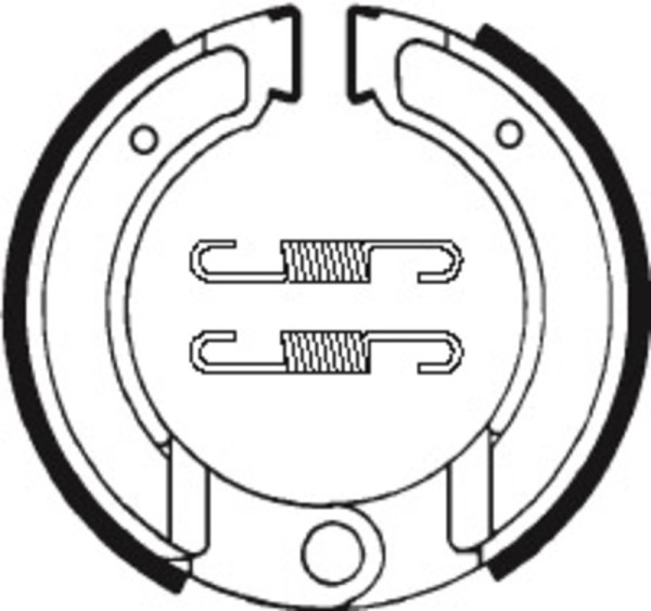 Ganasce organiche Tecnium per scooter/strada/fuoristrada - BA120