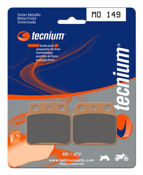 Pastiglie freno Tecnium MX/ATV in metallo sinterizzato - MO149