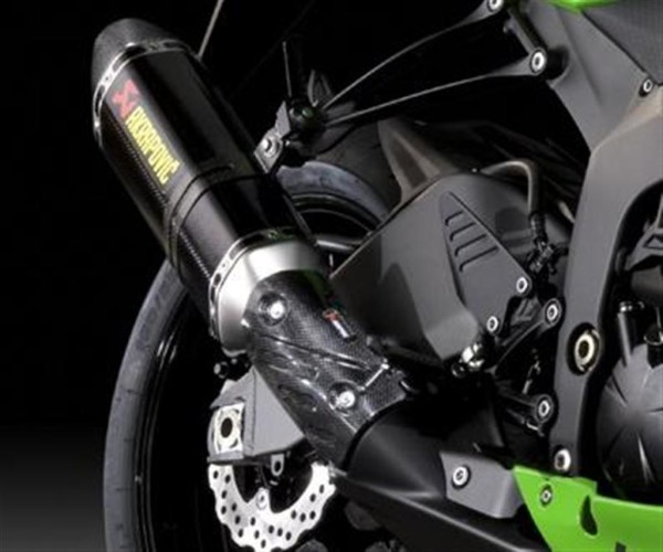 Scarico Akrapovic Carbonio Ninja ZX-6R 2016 Originale Kawasaki