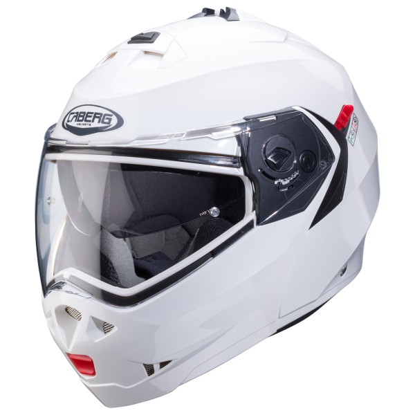 Casco Caberg Duke X bianco metallizzato