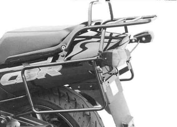 Portapacchi tubolare e portavaligie laterale per Honda CBR 1000 F (89-92) Hepco & Becker