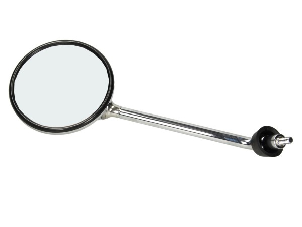 Specchio, sinistro, cromato, con filettatura destrorsa