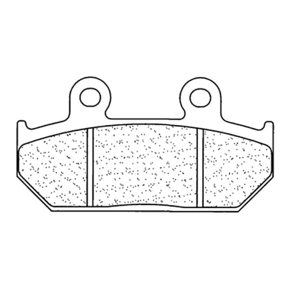 Pastiglie freno CL Brakes Street in metallo sinterizzato - 2248A3+