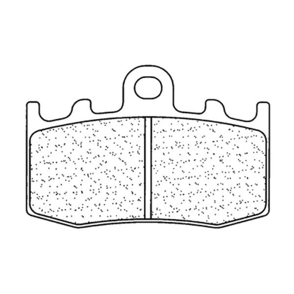 Pastiglie freno CL Brakes Street in metallo sinterizzato - 1101XBK5