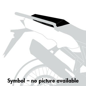 Portapacchi sportivo nero per BMW R 1300 R (25-) Hepco & Becker