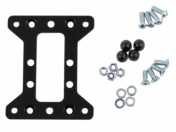 Piastra adattatore per supporto universale per valigie laterali Xceed Hepco & Becker