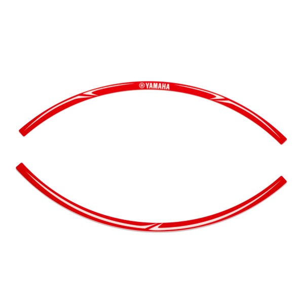Adesivo per cerchioni Yamaha rosso