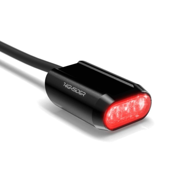 HIGHSIDER pro Split-RS LED fanale posteriore nero/trasparente omologato E (1 pezzo)