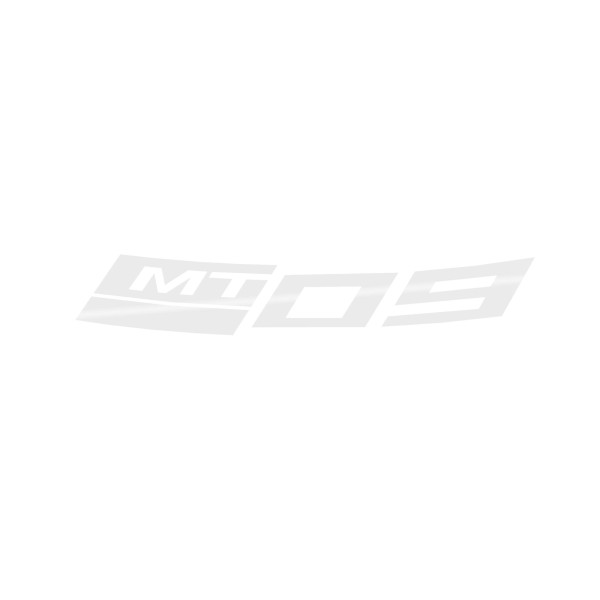 Adesivo riflettente per cerchione argento per ruota anteriore MT-09, originale Yamaha
