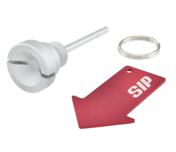 Tappo di riempimento olio motore per Vespa GTS Super 125cc 4T LC Euro 3 (09-16), argento opaco