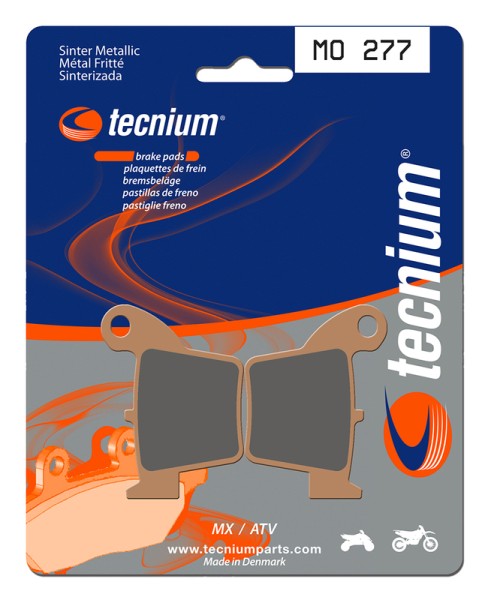 Pastiglie freno Tecnium MX/ATV in metallo sinterizzato - MO277